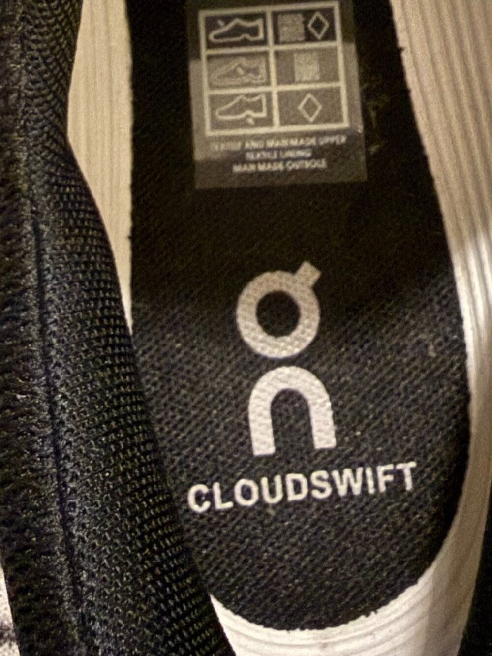 Men's On Cloudswift Running Shoes Size 12 - Picture 7 of 7